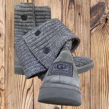 Ugg Ugg Australia Gray Classic Cardy Boots