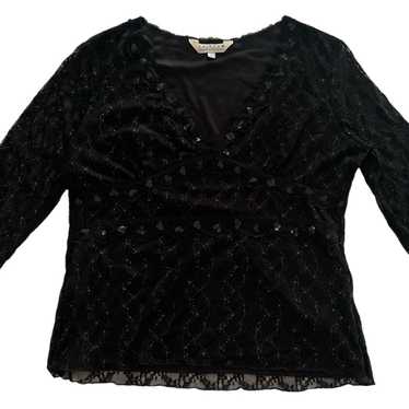 Vintage Y2K Lace Blouse - image 1