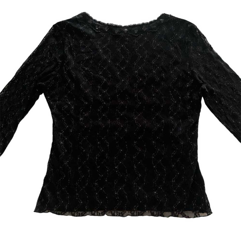 Vintage Y2K Lace Blouse - image 4