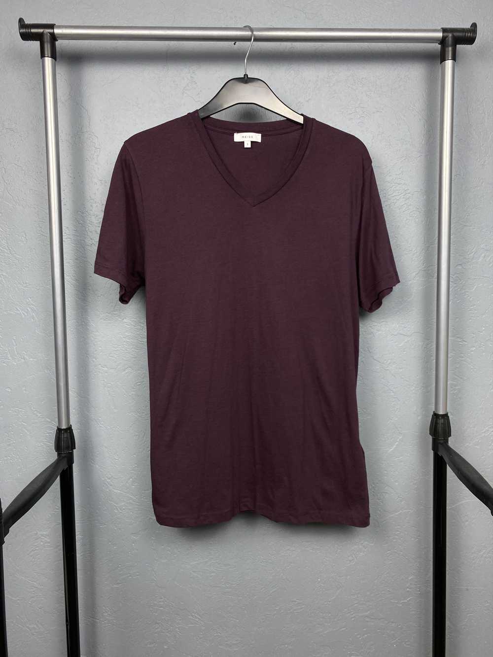 Reiss × Streetwear Reiss Mens V-Neck T-Shirt - image 1