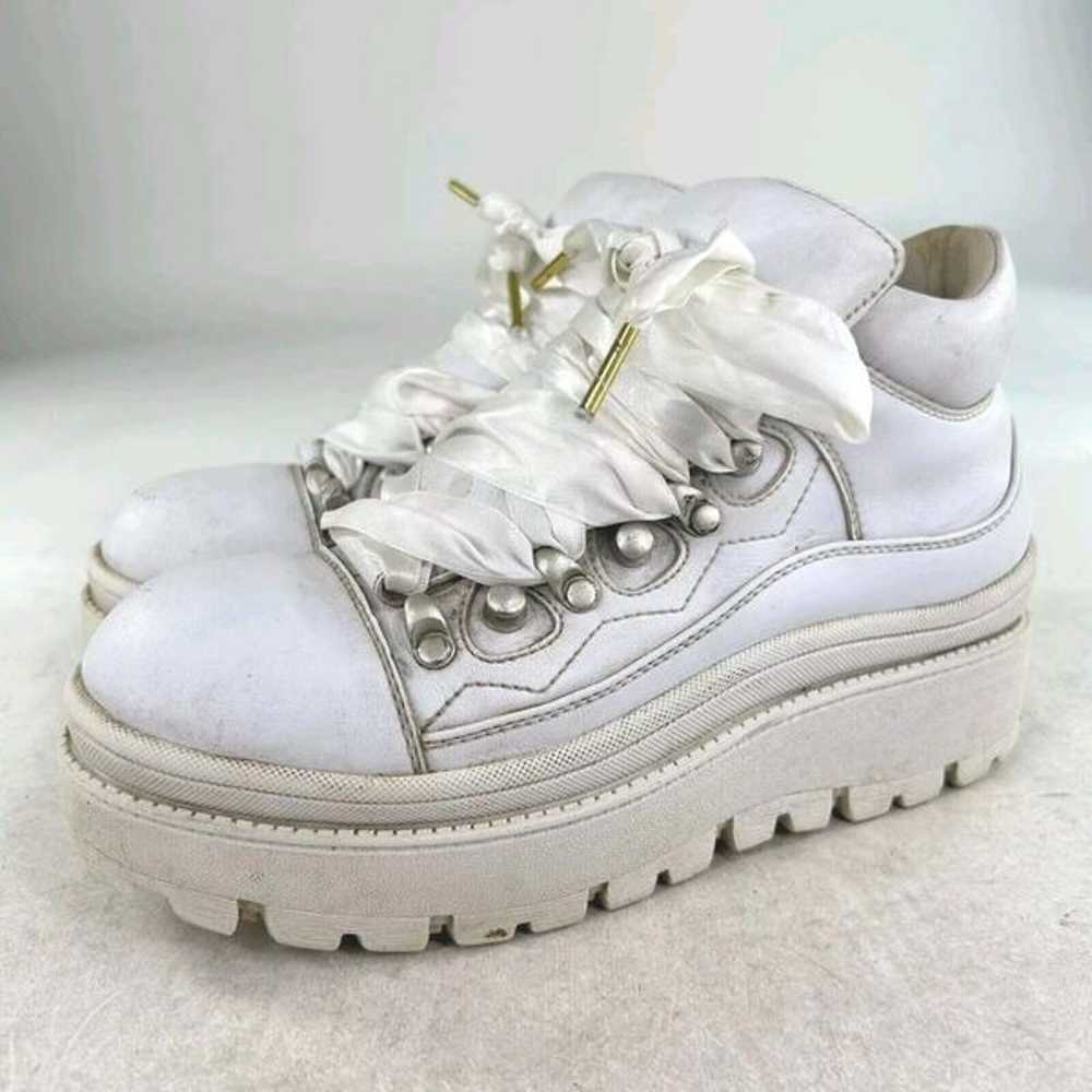 Jeffrey Campbell Women's White Trainers US 8 Plat… - image 1