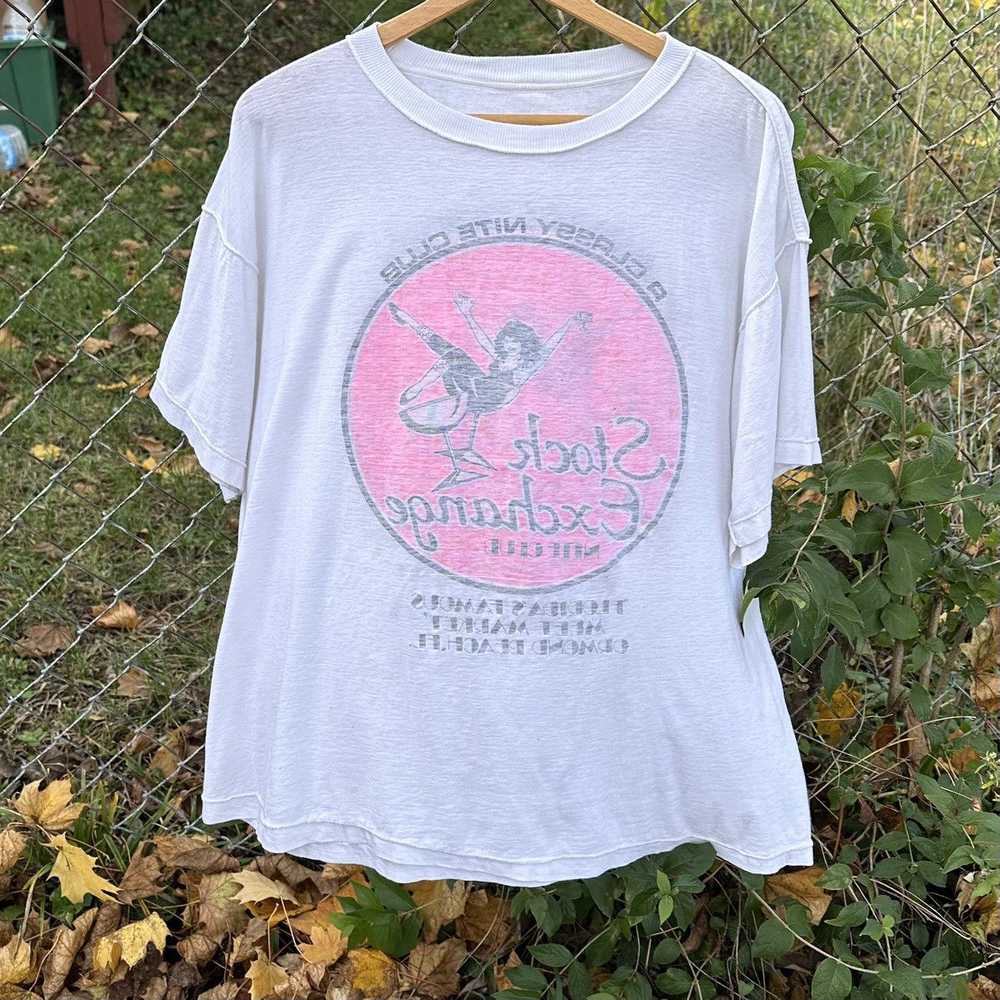 Designer × Vintage Vintage 80s inside out graphic… - image 1