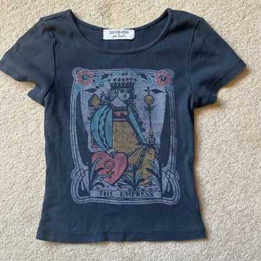 NWOT Free people x Daydreamer ribbed crop baby tee