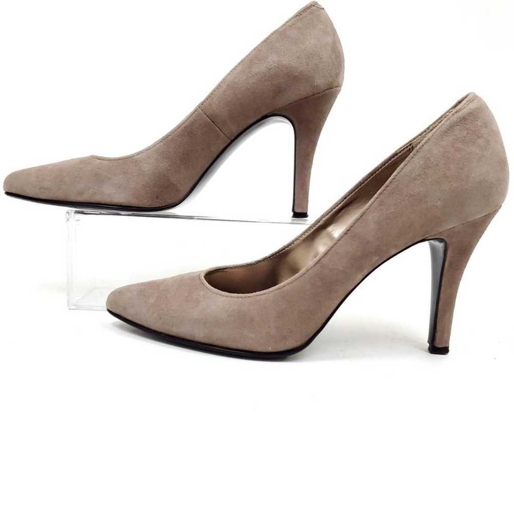 Simple Beige ✨ Diana Suede Pointed Toe Pumps with… - image 3