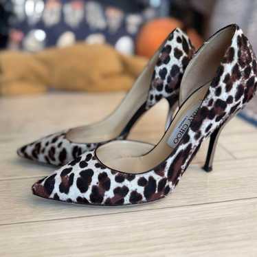 Jimmy Choo pumps, leopard print, size 23.