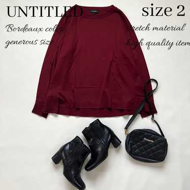 ◆Excellent Condition◆ Untitled ◆ Loose Fit◆ Borde… - image 1