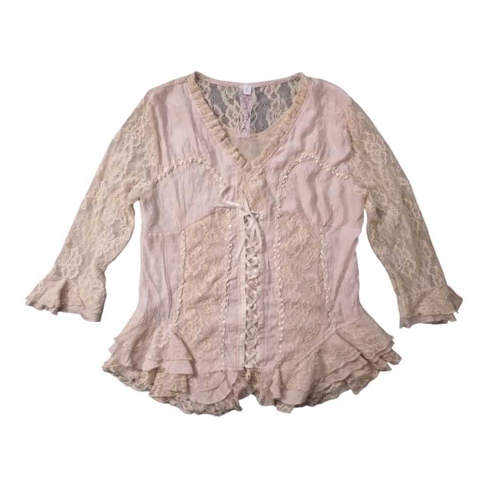 Pretty Angel Women's Fairy Core Silk Blend Lace C… - image 2