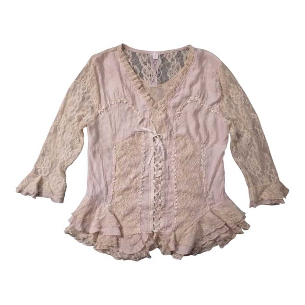 Pretty Angel Women's Fairy Core Silk Blend Lace C… - image 3