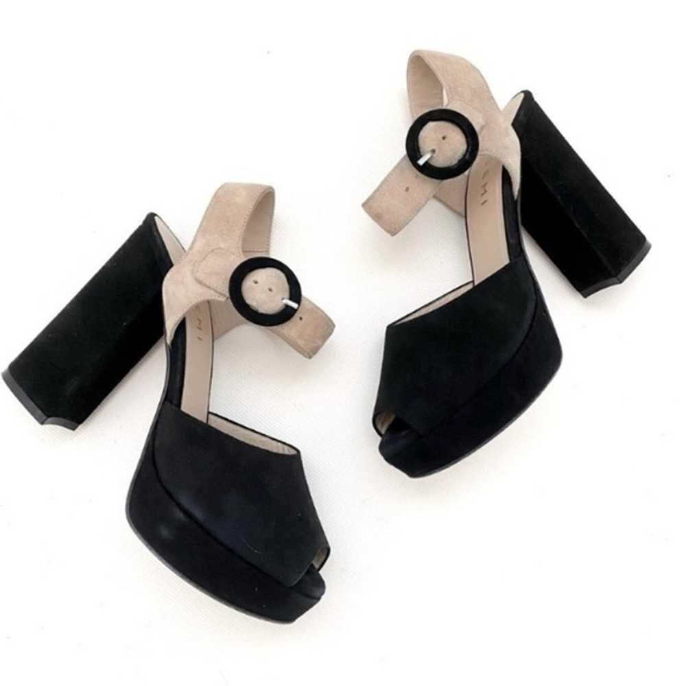 M. Gemi Stasera Platform Suede Heel - image 1