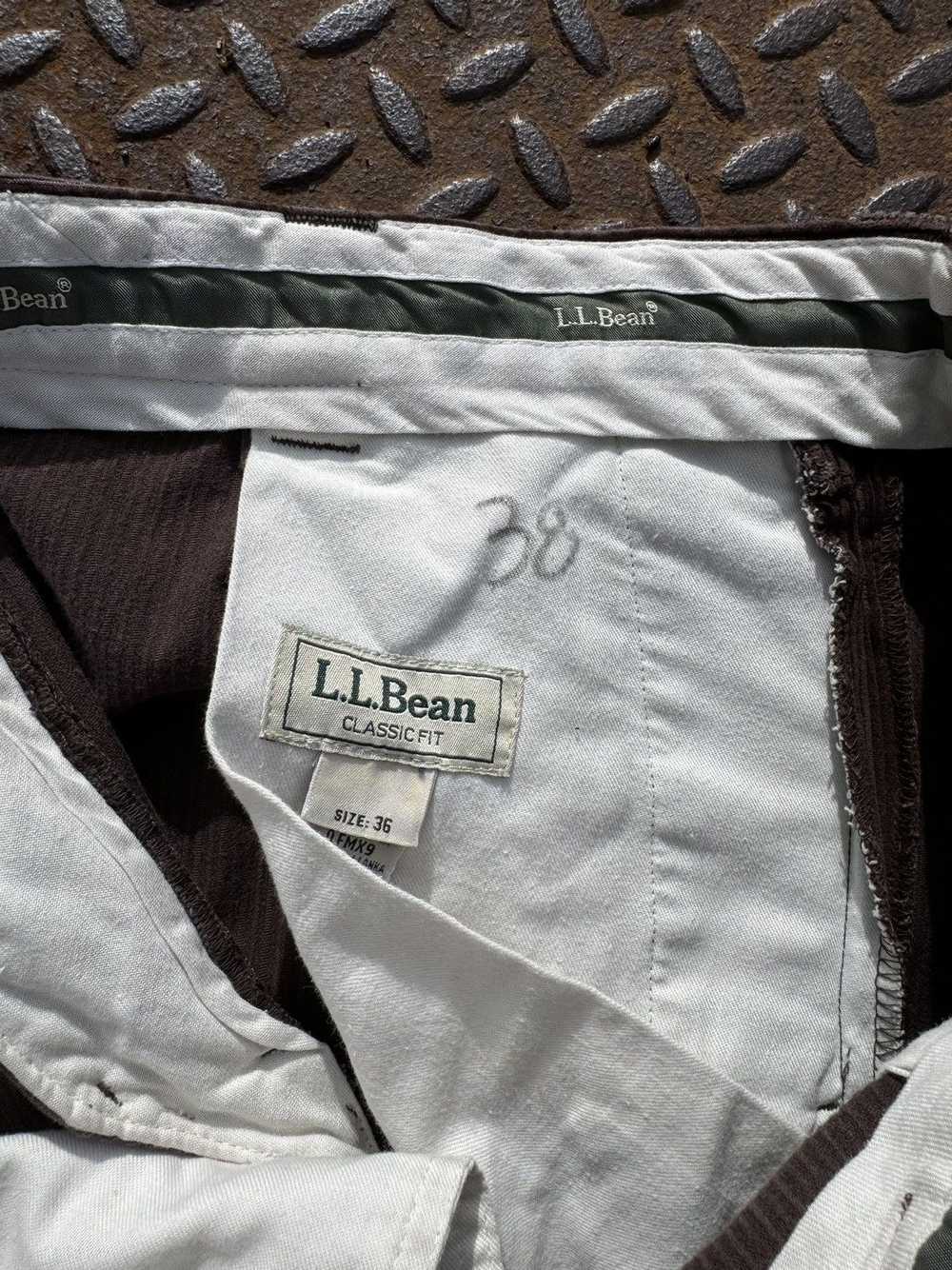 L.L. Bean L.L. Bean Vintage Brown Corduroy Pants - image 10