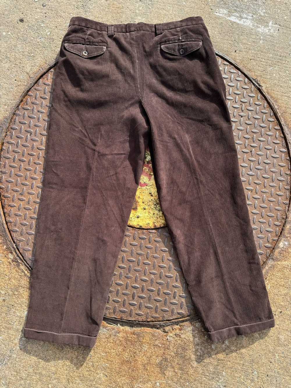 L.L. Bean L.L. Bean Vintage Brown Corduroy Pants - image 2