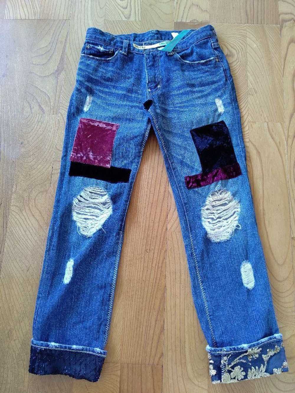 Number (N)ine SS03 Kurt Cobain Jeans - image 1