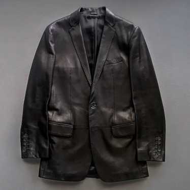 Gucci × Tom Ford Vintage Gucci Leather Blazer - image 1