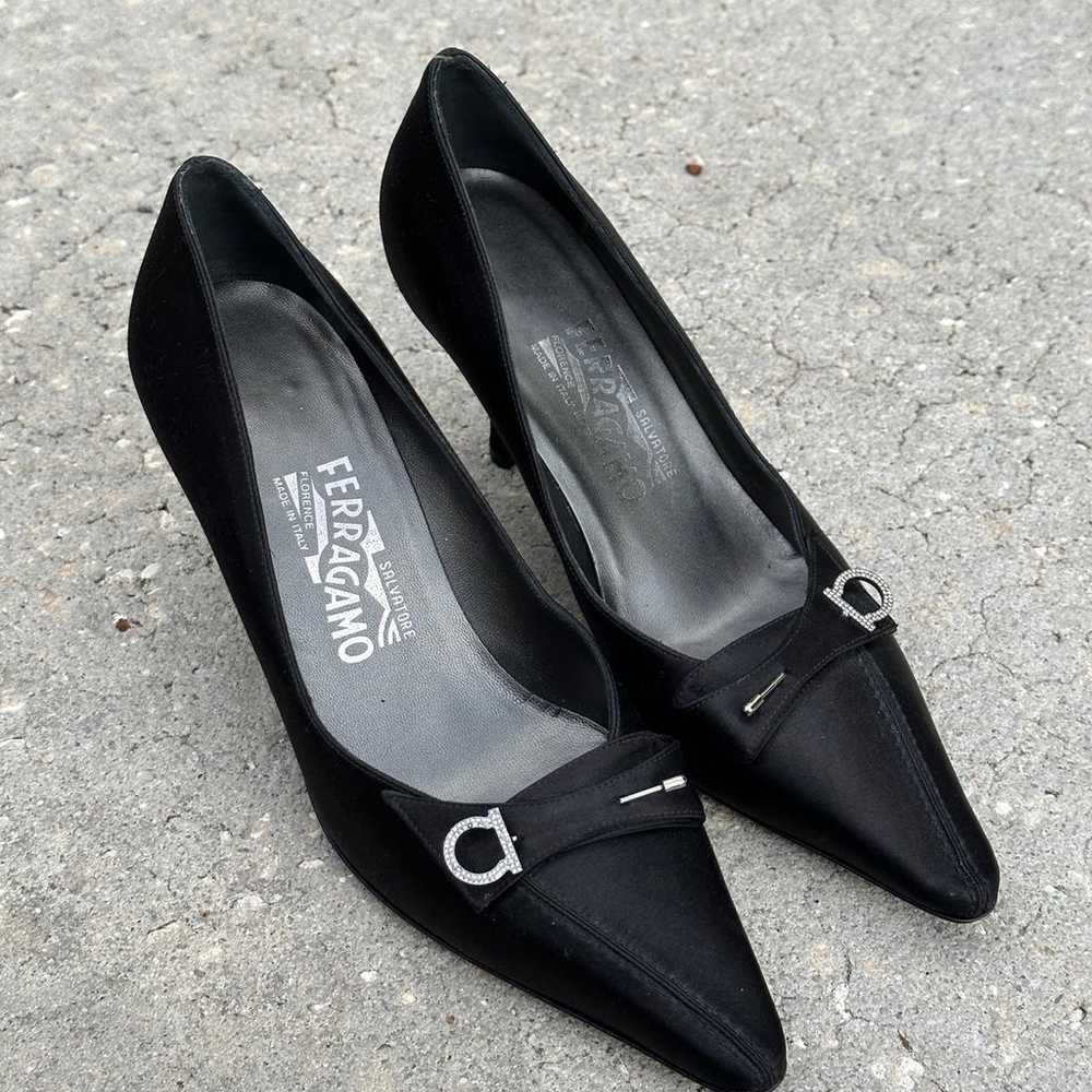 Salvatore Ferragamo Black Pumps Heels women size … - image 1