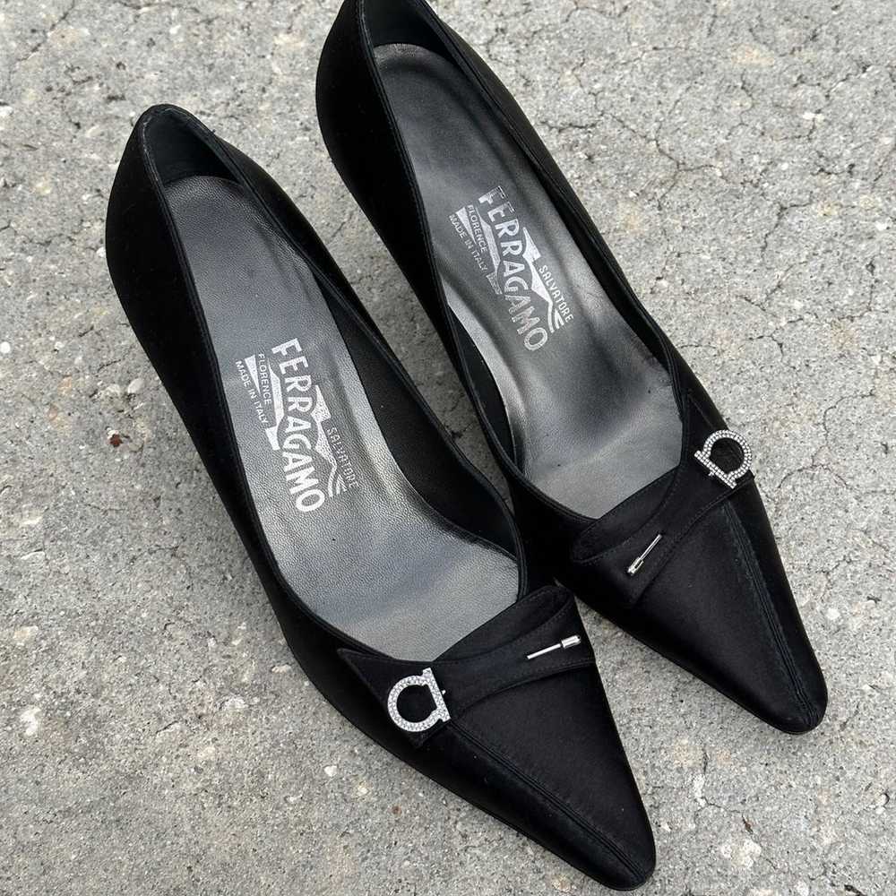 Salvatore Ferragamo Black Pumps Heels women size … - image 2