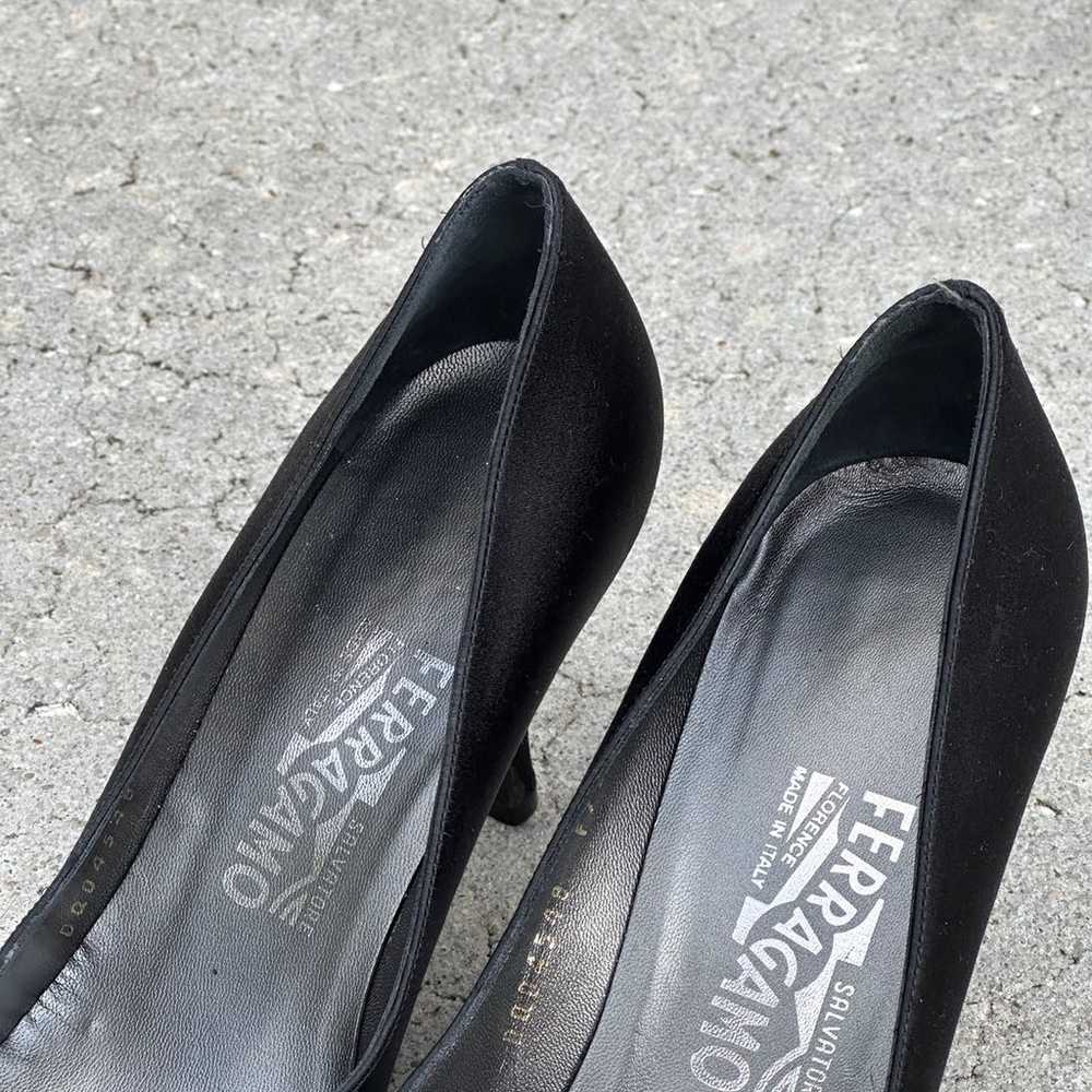 Salvatore Ferragamo Black Pumps Heels women size … - image 4