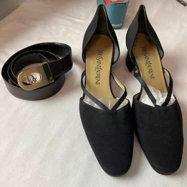 Yves Saint Laurent Black Heels