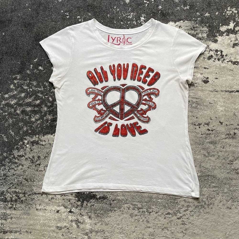 Vintage Lyric Nation tee - image 1