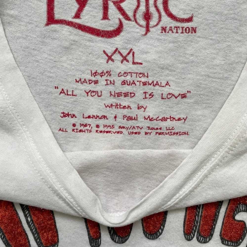 Vintage Lyric Nation tee - image 3