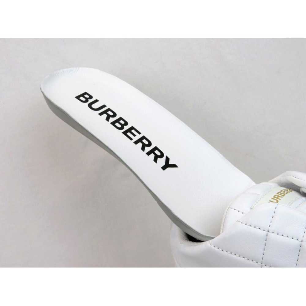 Burberry Leather low trainers - image 10