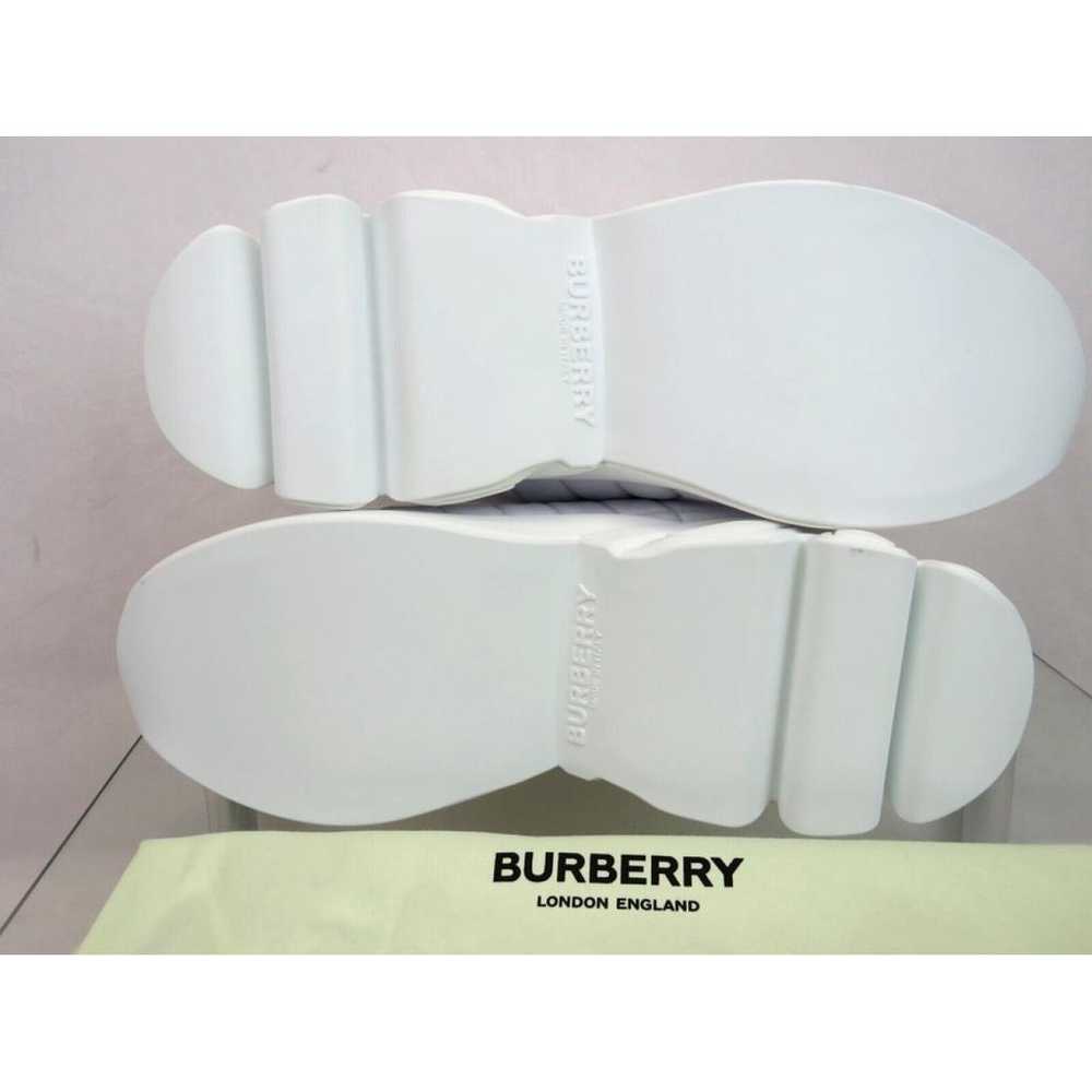 Burberry Leather low trainers - image 12