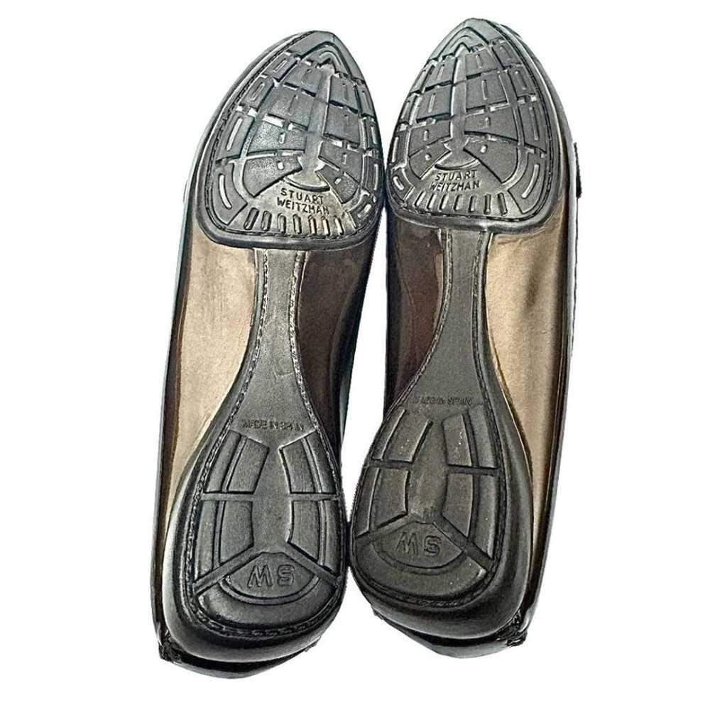 Stuart Weiztman Women’s Patent  Tassel Loafer Bro… - image 5