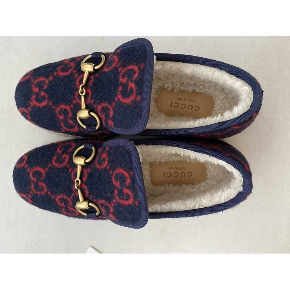 Gucci Shearling flats - image 7