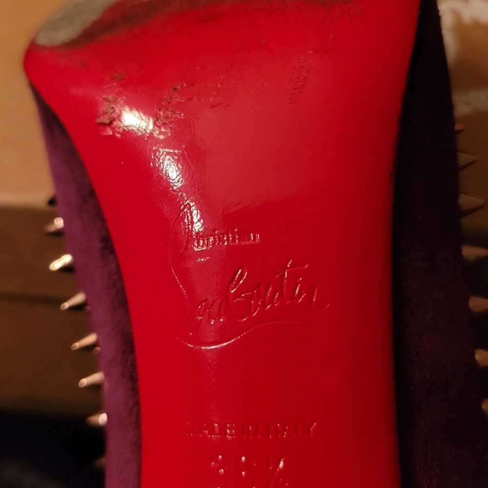 Christian Louboutin Suede 36.5 - image 10