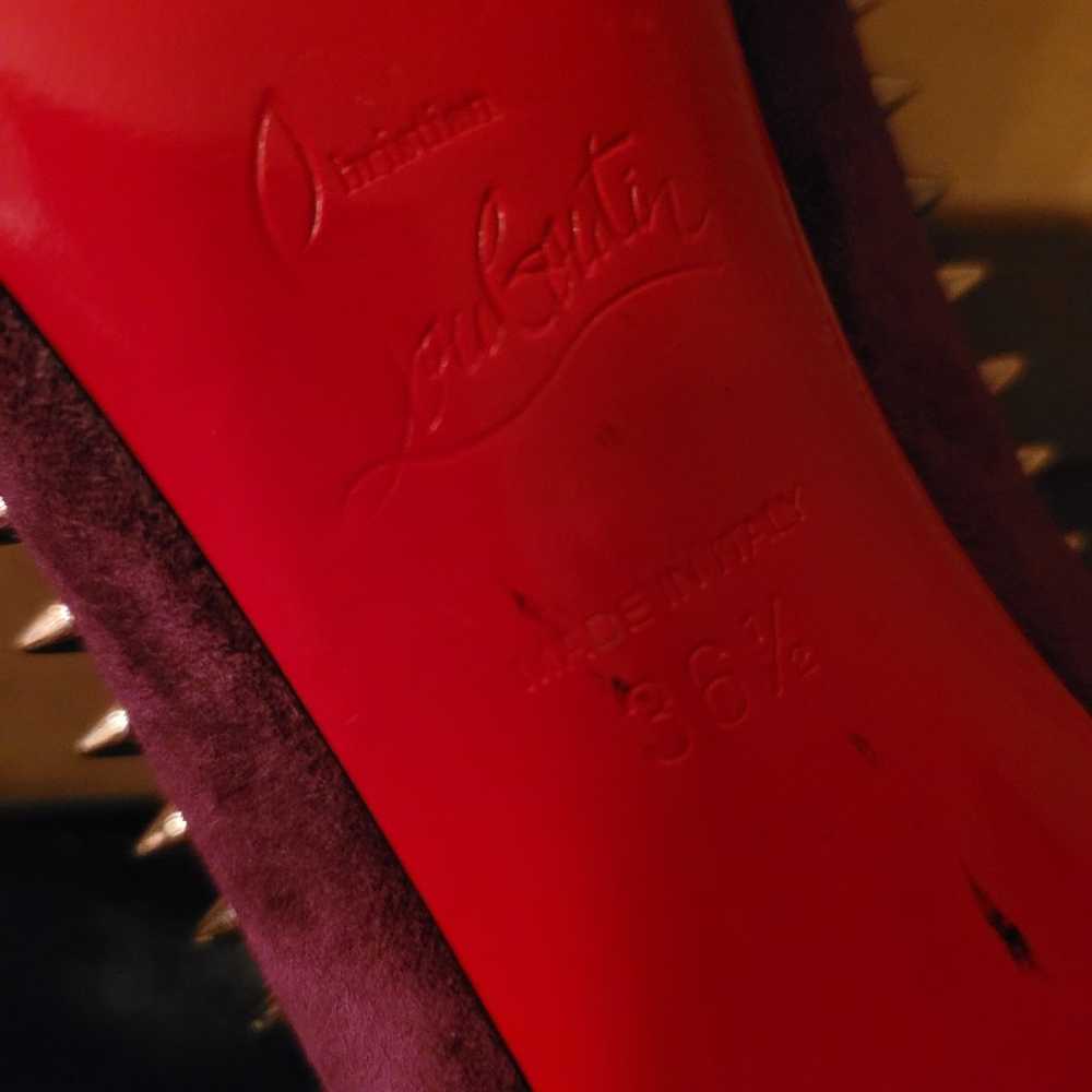 Christian Louboutin Suede 36.5 - image 9