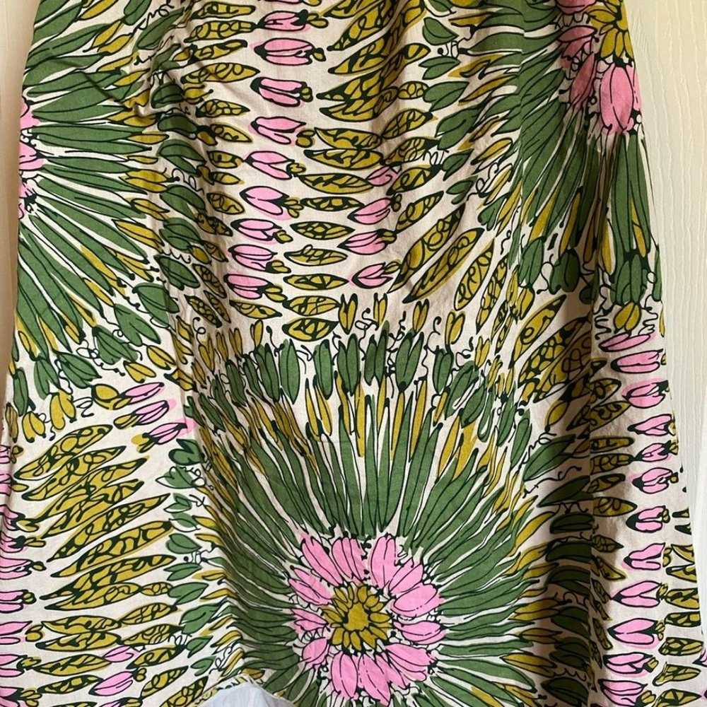 Vintage Charlotte Russe Green Tropical Mini Dress… - image 4