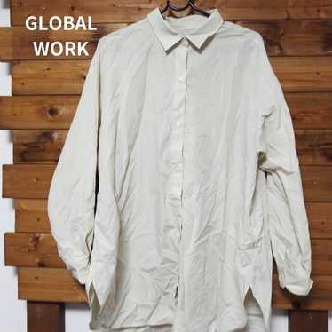 GLOBAL WORK Women's Tops Shirt Plus Size XL - image 1