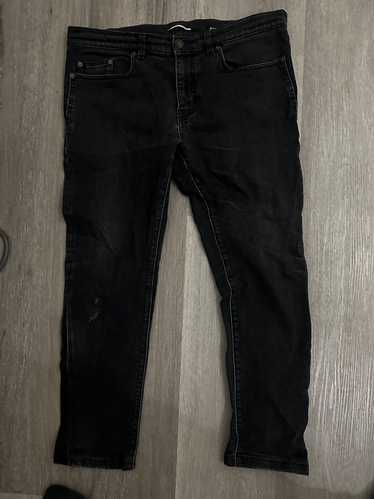 Saint Laurent Paris Dark Grey D02 Jeans *ALTERED