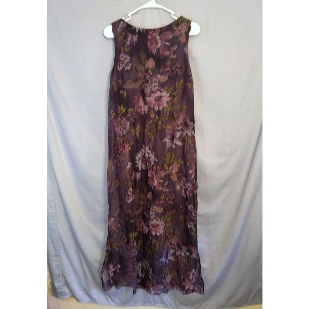 Jessica Howard Purple Floral Maxi Dress - image 4