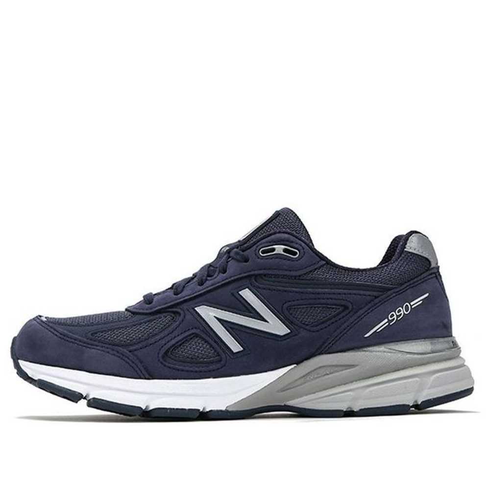 New Balance New balance 990v4 navy cream laces - image 2