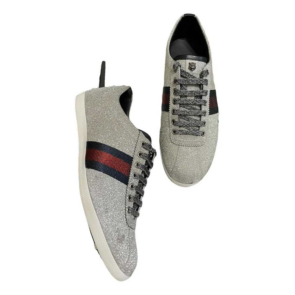 Gucci Glitter low trainers - image 1