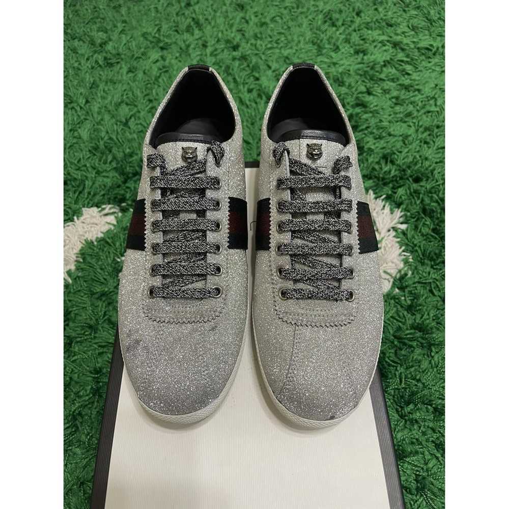 Gucci Glitter low trainers - image 2