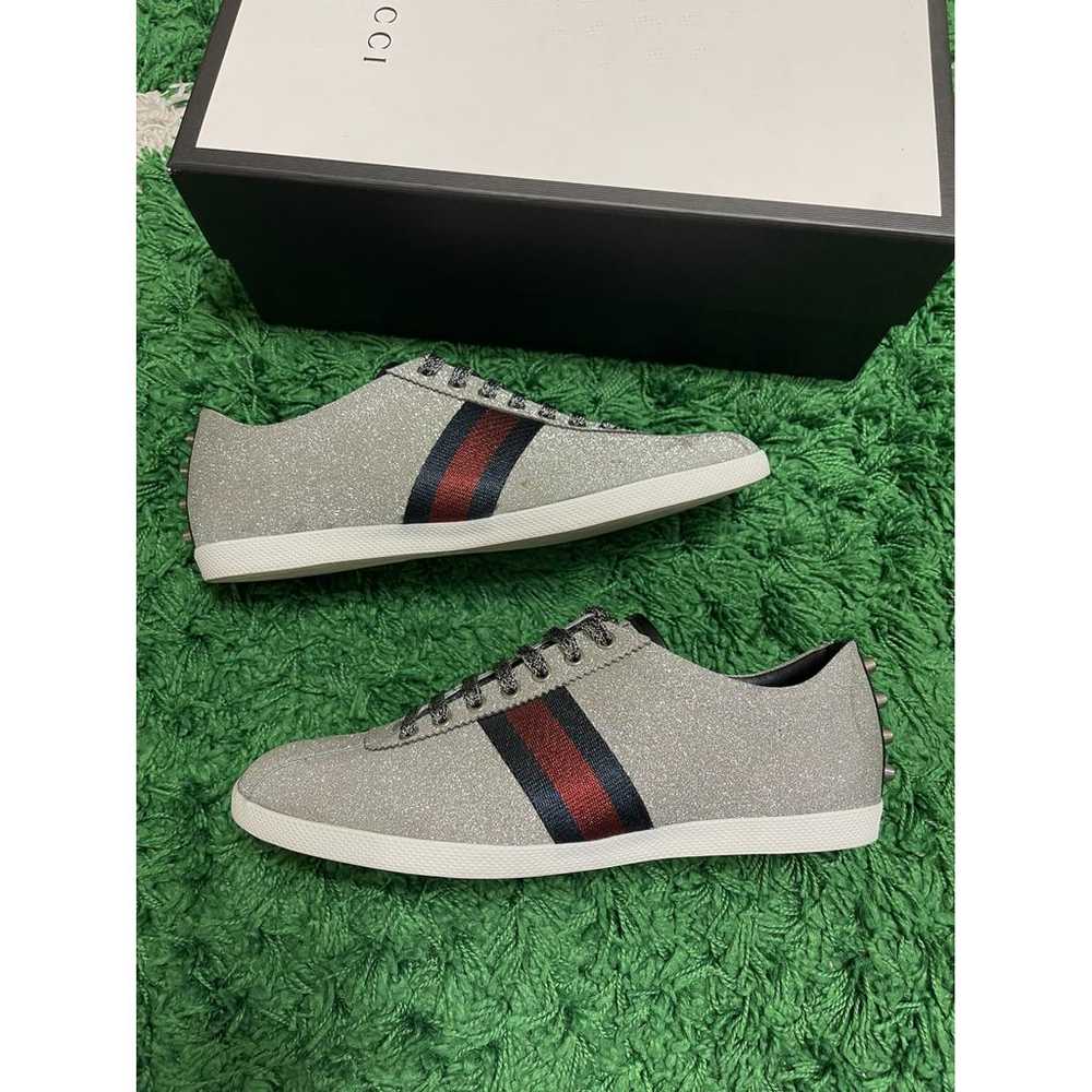 Gucci Glitter low trainers - image 5