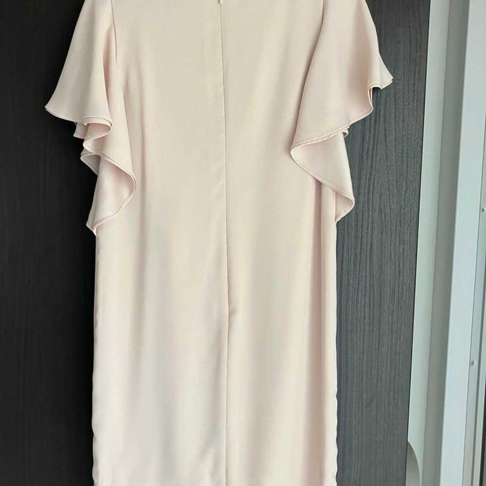 Light Pink Frill Sleeve Dress - image 2