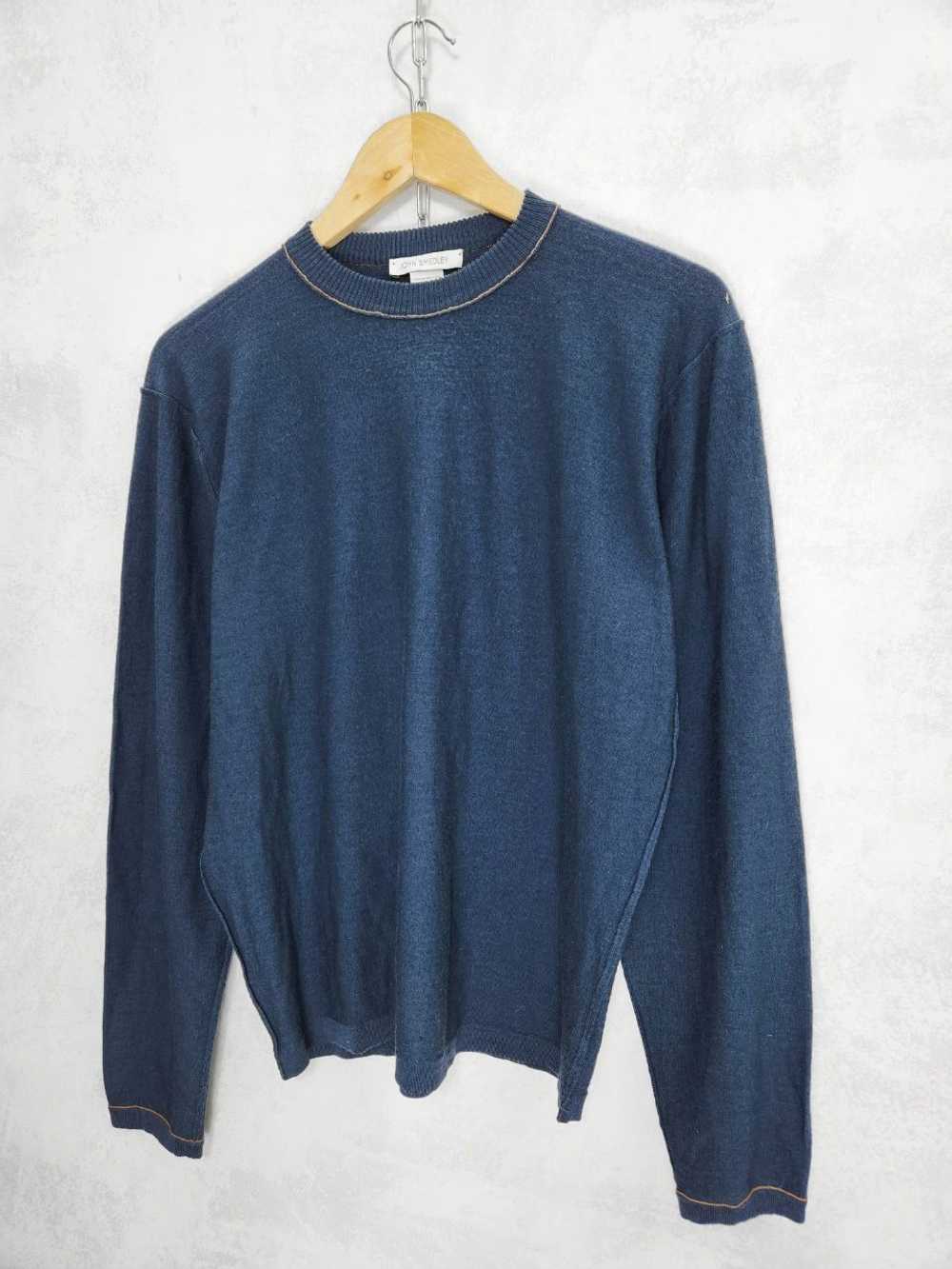 John Smedley John smedley M wool long sleeve swea… - image 2