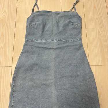 Denim cami dress