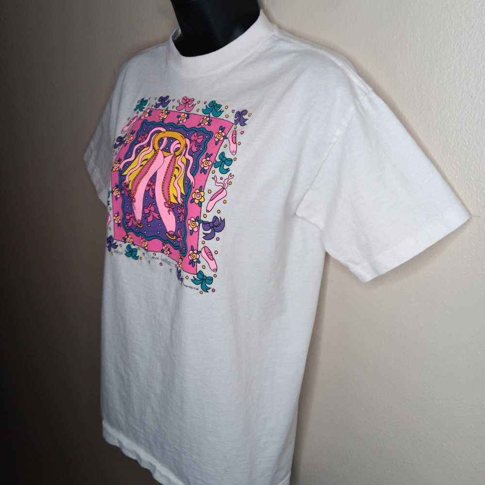 VTG 80s 90s Ballet Women’s Medium Large T-shirt S… - image 6