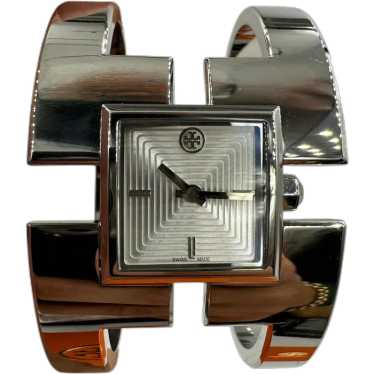 Tori Burch Sawyer Cuff Bangle Watch with Box and … - image 1