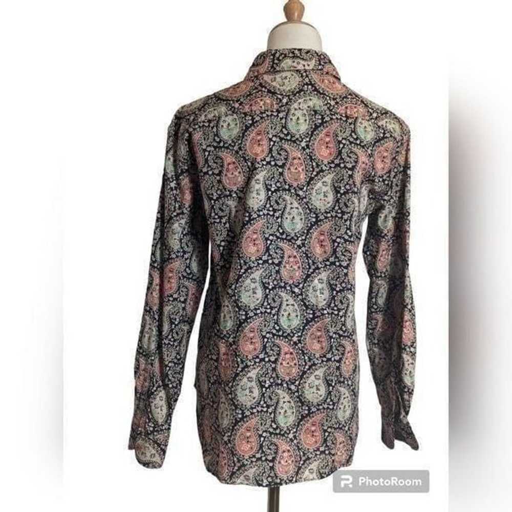 Ciao Sport Vintage Paisley Print Shirt - image 3