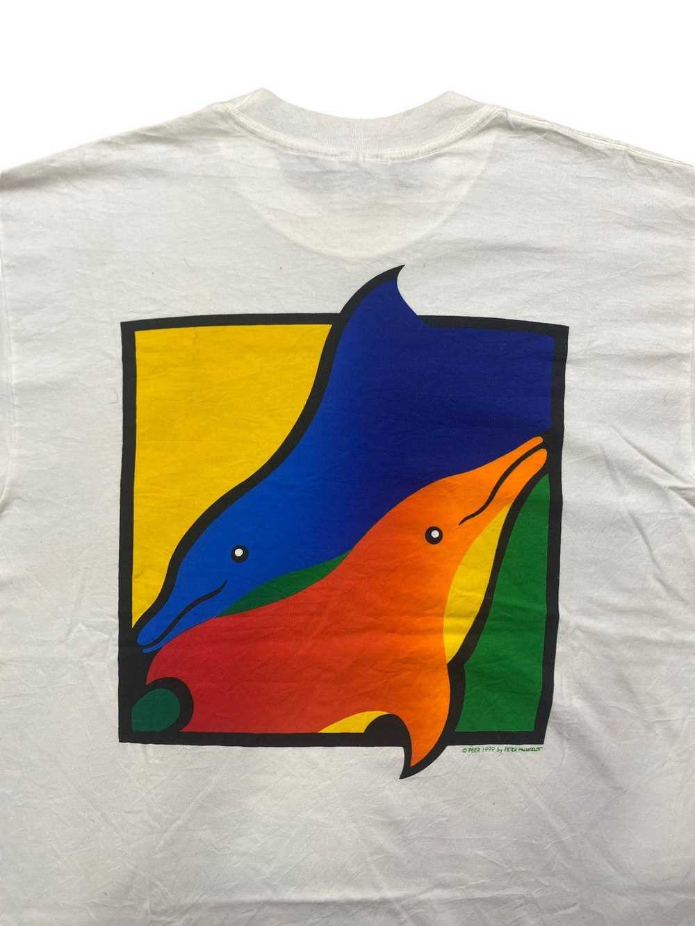 Animal Tee × Art × Vintage 90s PEER PETER MUSSFEL… - image 1