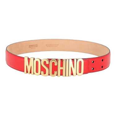 Moschino Leather belt