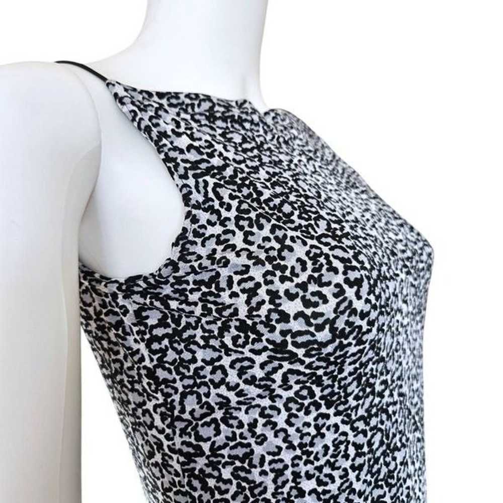 90s vintage cheetah tank top - image 3