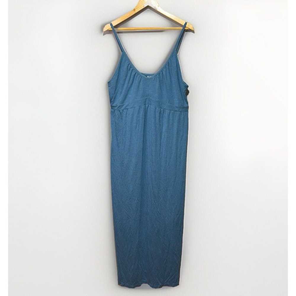 Old Navy Blue Maxi Dress Women’s Size XXL Spaghet… - image 5