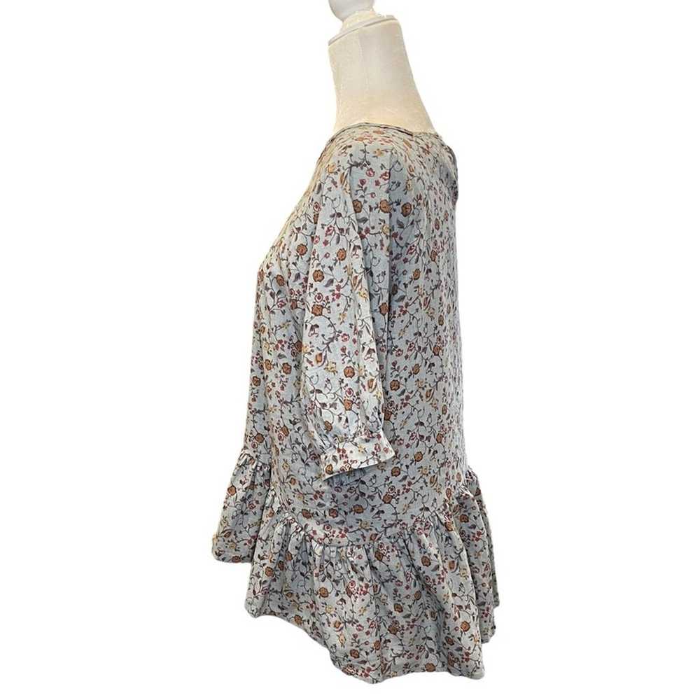 NWOT HIDDEN ALLEY Floral Vintage Style Lined Blou… - image 2