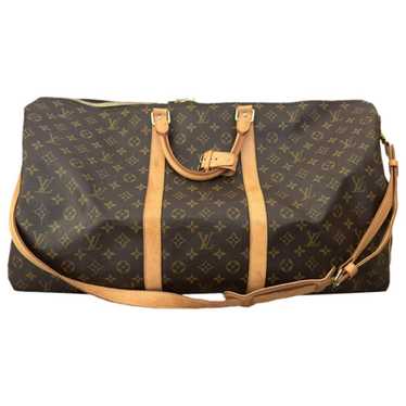 Louis Vuitton Keepall cloth travel bag