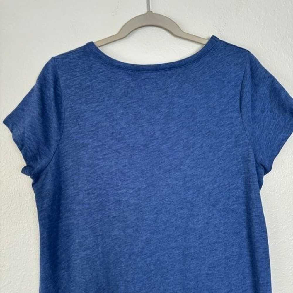 Boden slub knit colorblock short sleeve t-shirt d… - image 7